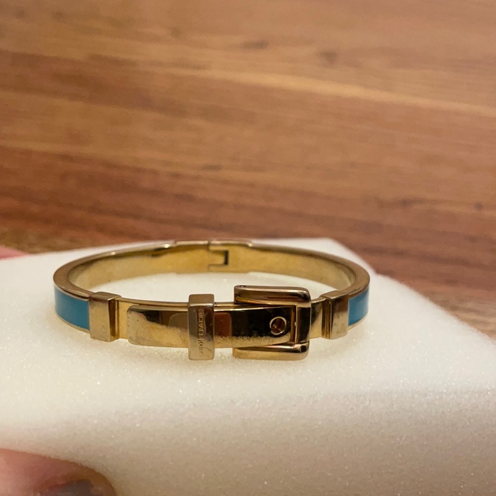 Michael Kors Turquoise buckle bracelet